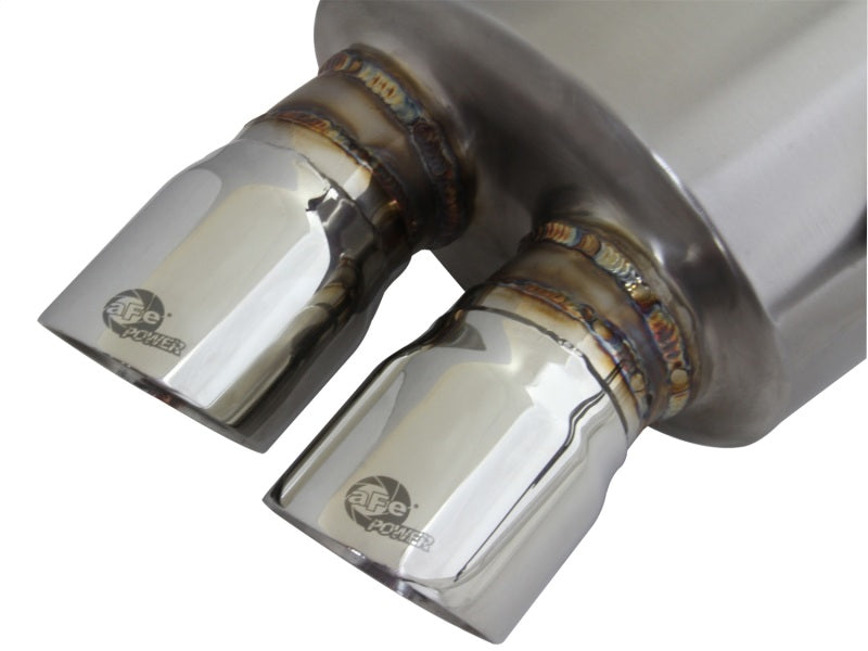 AFE 49-36313 rce Exhaust Cat-Back SS-304 w/ Polished Tips 07-13 fits BMW 328i (
