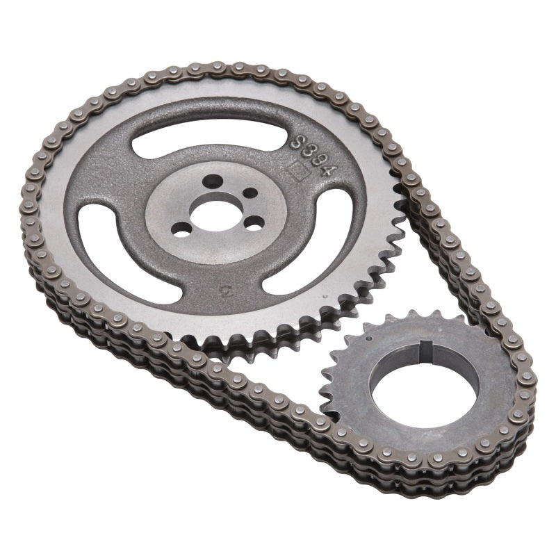 Edelbrock 7809 Timing Chain And Gear Set BBC Sng/Keyway