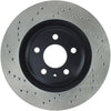 Stoptech 128.33137R 12 Audi S4 Rear Right Drilled Rotor
