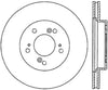 Stoptech 126.40026CSL 97-01 Acura Integra Cryo Slotted Front Left Sport Brake Rotor