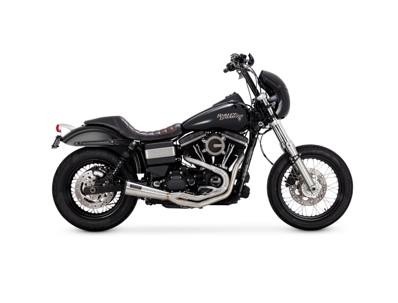 Vance and Hines 27635 Vance & Hines HD Dyna 91-09 Upsweep SS 2-1 Full System
