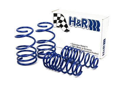 H&R 51655-77 05-09 fits Ford Mustang/Convertible/GT/fits Shelby GT/Shelby GT-H V6/V8 Super Sport Spring