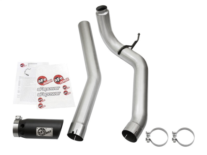 AFE 49-06113-B Exhaust 4in DPF-Back AL fits Nissan Titan XD 2016 V8-5.0L (td)