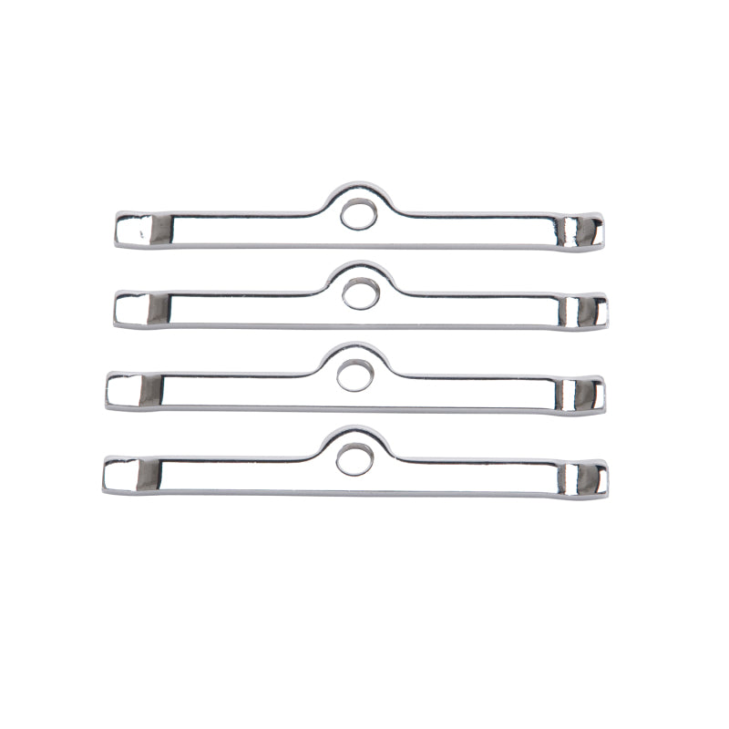 Edelbrock 4404 Chrome Hold Downs 4Pk