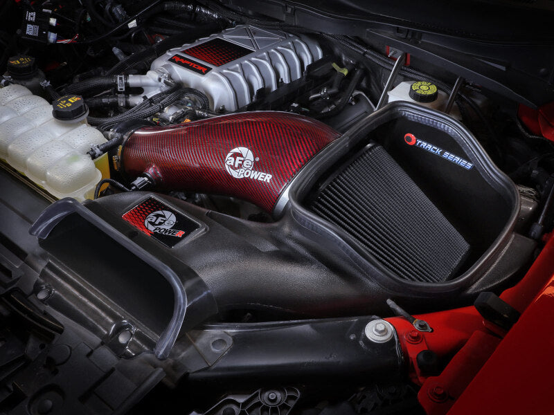AFE 57-10030KR fits Ford F150 Raptor R Supercharged Red Carbon Track Series Air