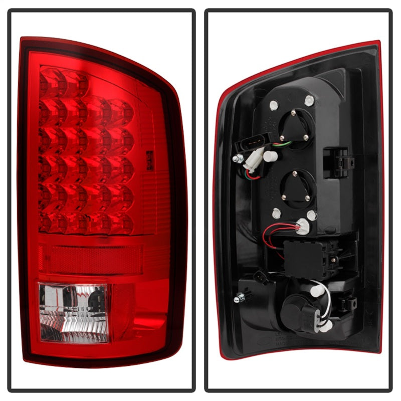 Spyder 5002631 fits Dodge 07-08 Ram 1500/Ram 07-09 2500/3500 LED Tail Lights Re