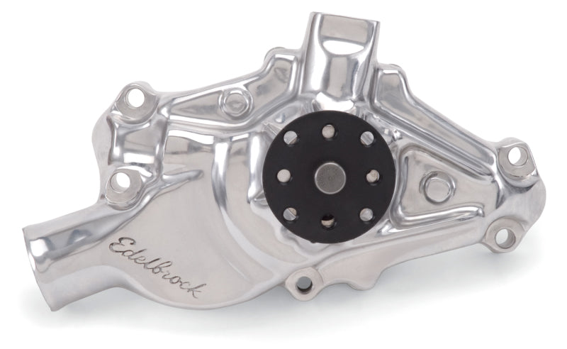 Edelbrock 8820 Water Pump High Performance fits Chevrolet 350 CI V8 Short Style Polished Finish