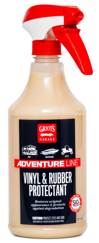 Griots Garage 10824 Adventure Line Vinyl & Rubber Protectant 25oz