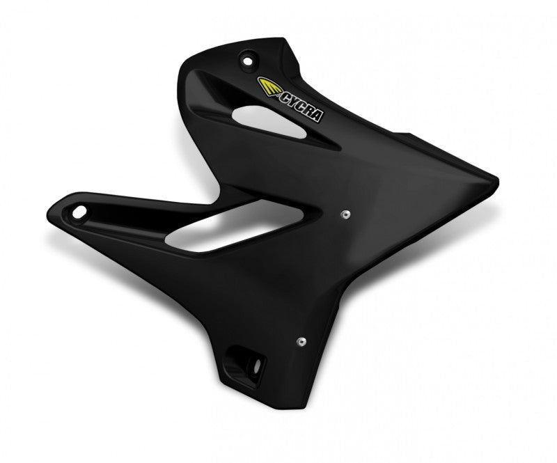 Cycra 1CYC-1783-12 05-21 fits Yamaha YZ125 Powerflow Radiator Shrouds - Black