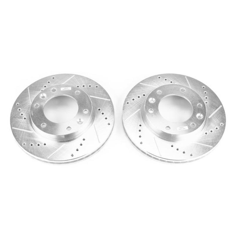 PowerStop fits Hyundai 07-08 Entourage Front Evolution Drilled & Slotted Rotors