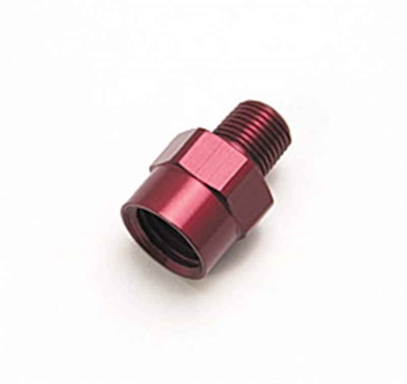 Russell 661690 Performance 1/8in Male to 1/4in Female Pipe Bushing Reducer (Red)