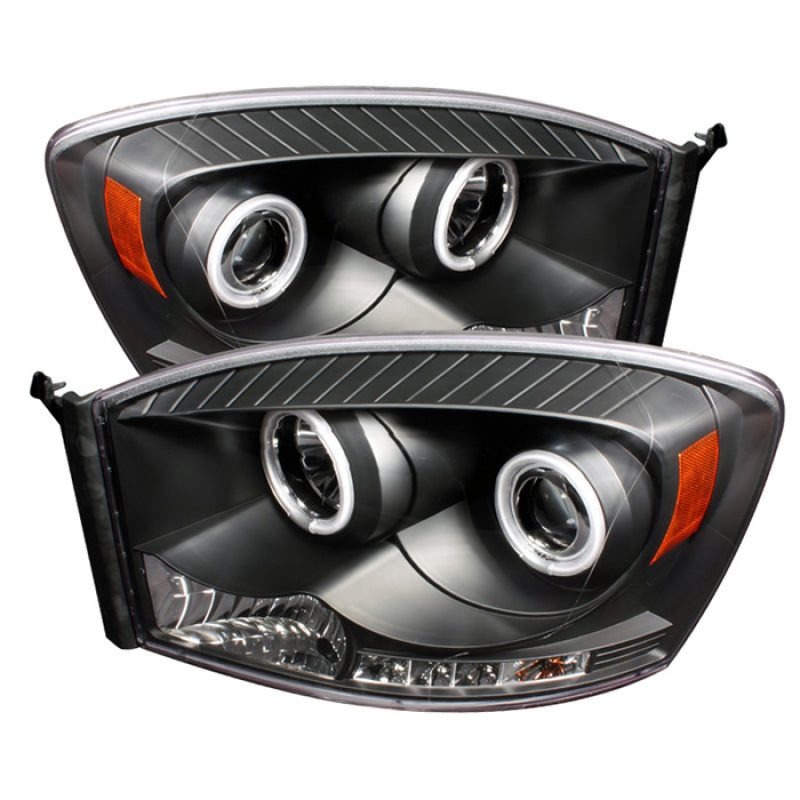 Spyder 5030061 fits Dodge 06-08 Ram 1500 06-09 Projector Headlights CCFL Halo L