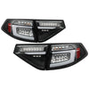SPYDER 5086730 Subara fits Impreza WRX Hatchback LED Tail Light Seq Signal Black