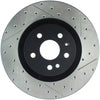 Stoptech 127.62124L Slotted & Drilled Sport Brake Rotor