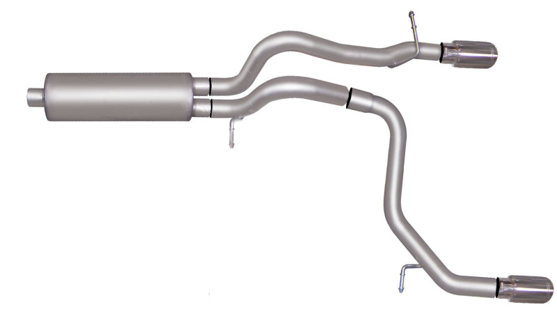 Gibson 612701 fits Hummer 08-10 H3 Alpha 5.3L 2.5in Cat-Back Dual Split Exhaust