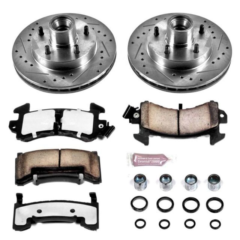 PowerStop K1485-36 79-81 fits Buick Century Front Z36 Truck & Tow Brake Kit