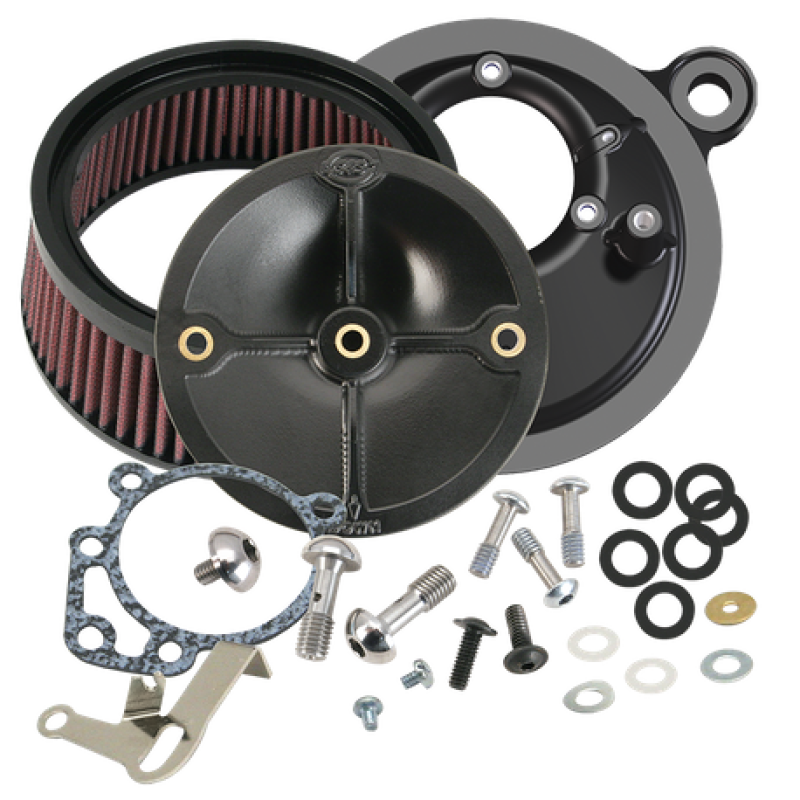 S&S 170-0057 Cycle 93-99 BT w/ Super E/G Carb Stealth Air Cleaner Kit w/o Cover