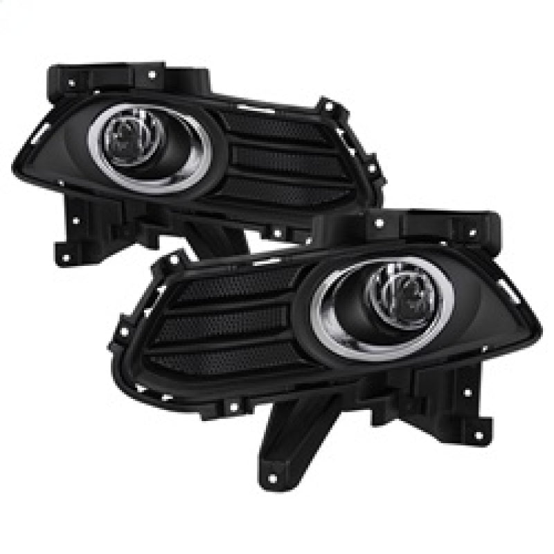 Spyder 5085009 fits Ford 13-16 Fusion OEM Fog Lights w/Switch & Cover - Clear (