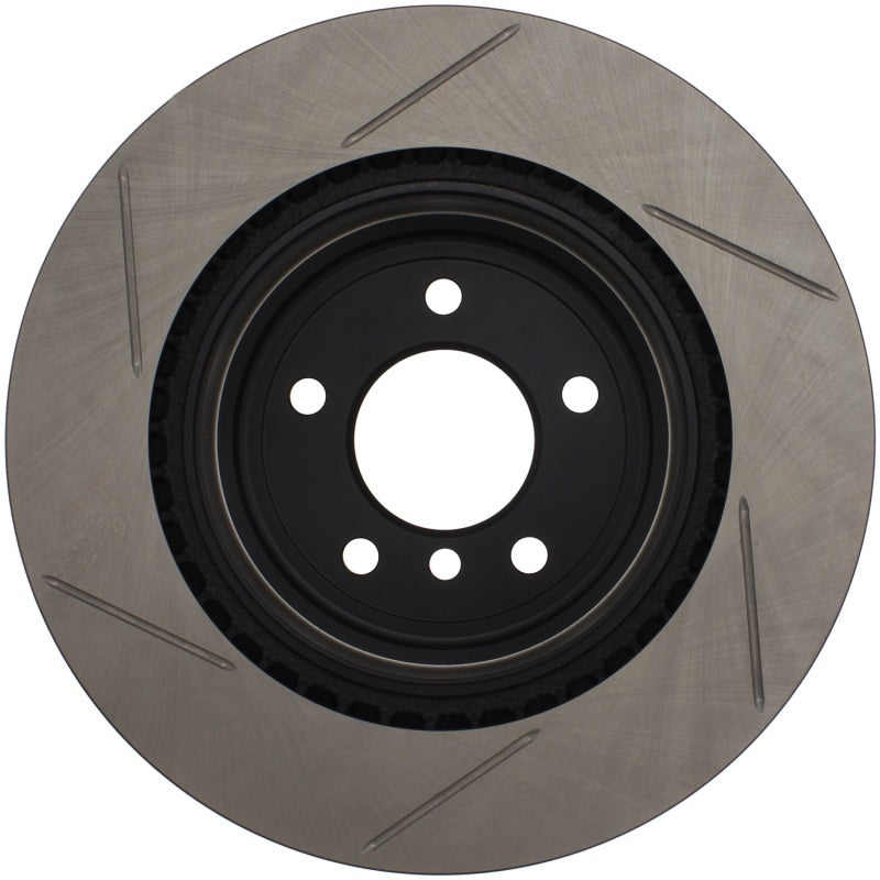 Stoptech 126.34080SL Power Slot 06 fits BMW 330 Series / 07-09 335 Series Rear Left Slotted Rotor