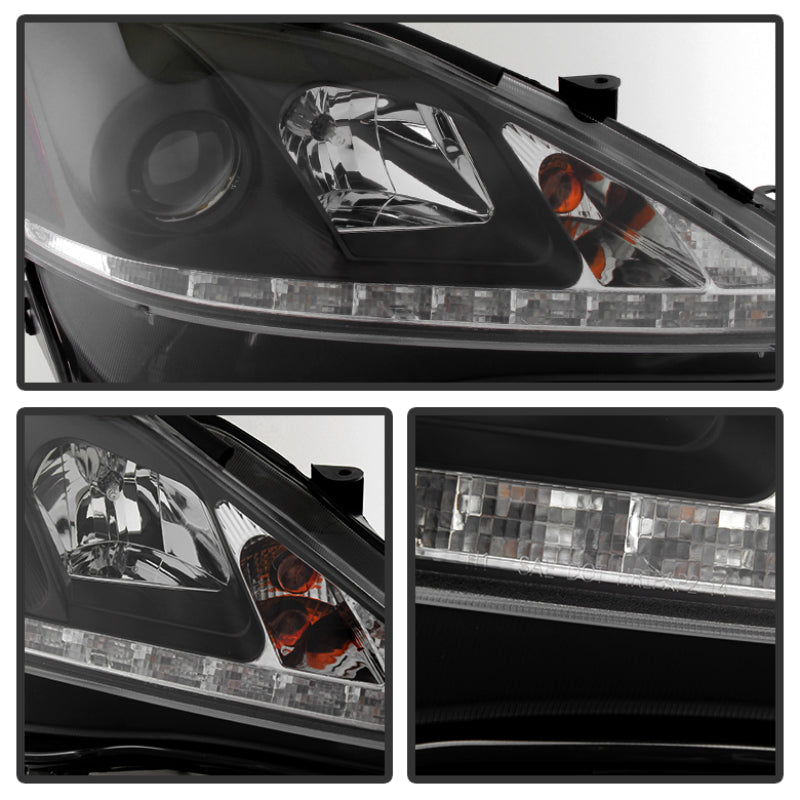 Spyder 5080059 fits Lexus 06-20 IS 250/350 2010 Projector Headlights DRL Black
