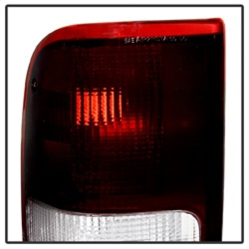 9030574 Xtune fits Ford 93-97 Ranger OE Style Tail Lights Red Smoked ALT-JH-FR