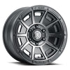 ICON 3017859447SSBT fits Victory 17x8.5 6x120 0mm Offset 4.75in BS Smoked Satin Black Tint Wheel