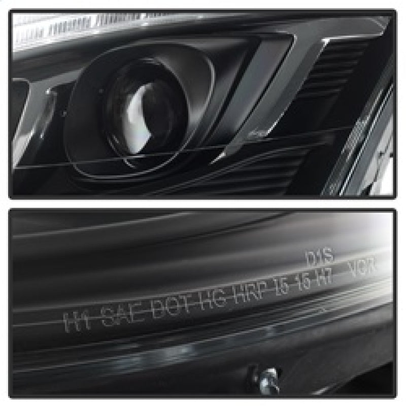 Spyder 5083890 fits Mercedes W221 S Class Headlights - HID Model Only - Black P
