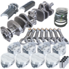 Eagle 13013060 fits Chevy 350 3.750in Int Balance Crank 5.700in I-Beam Rod -10cc 4.060in Pistons Rotating Assembly