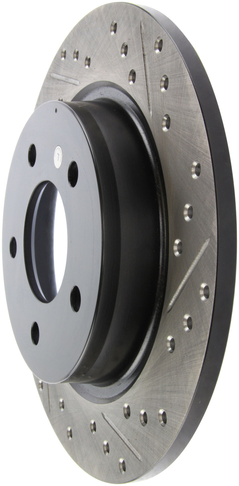 Stoptech 127.45067L 04-10 Mazda3 Slotted & Drilled Left Rear Rotor