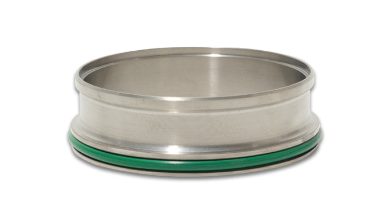 Vibrant 12587 HD Clamp Titanium Weld Ferrules for 3.50in O.D. Tubing