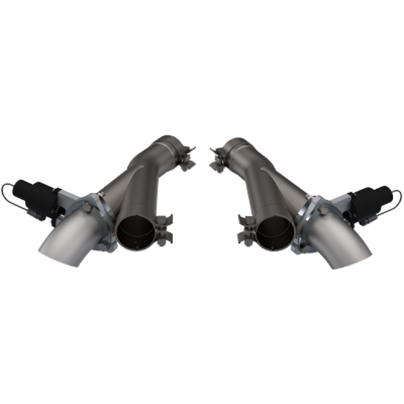 QTP 527112 2012-2022 fits Jeep Grand Cherokee SRT Trackhawk Dodge Durango SRT QTP Aggressor Cutout Pipes