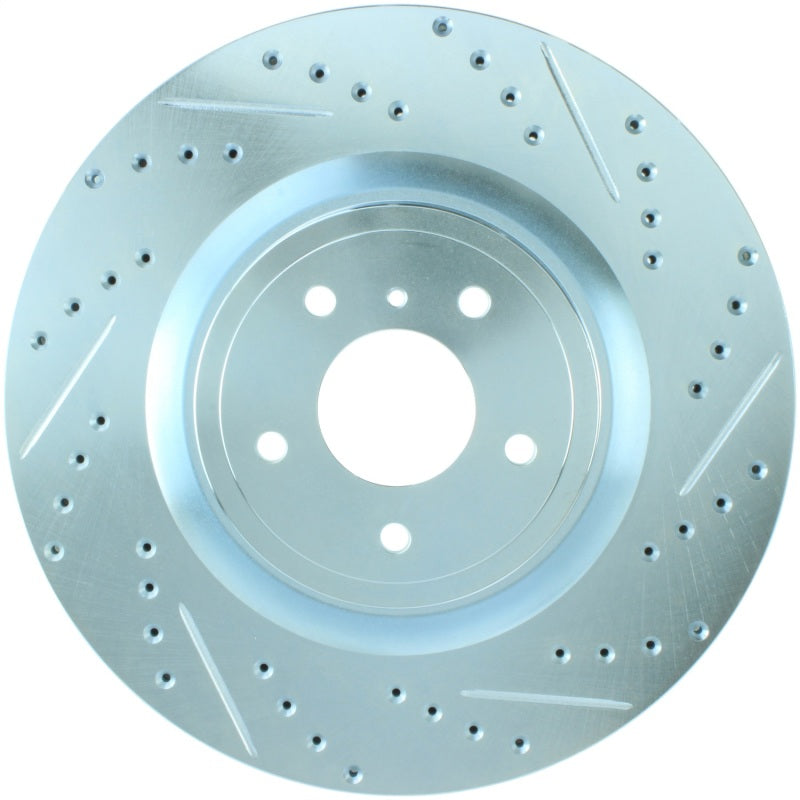 Stoptech 227.42100L Select Sport fits Nissan Slotted and Drilled Front Left Rotor