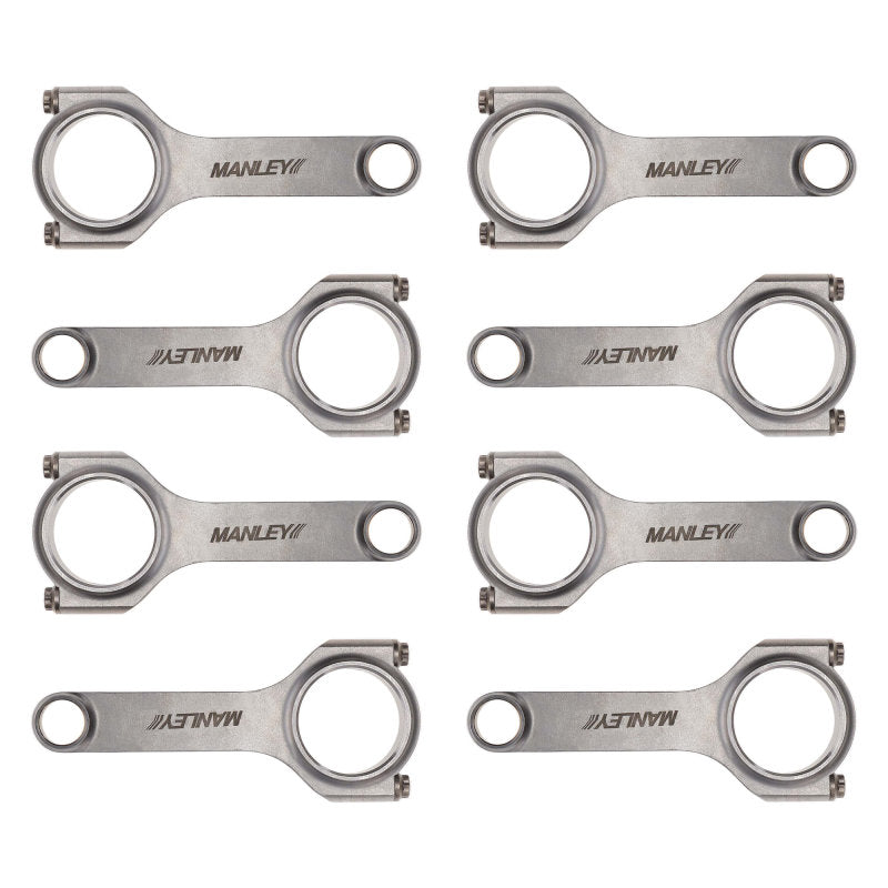 Manley 15051R-8 fits Chevrolet LS 6.125 Length H Tuff Series Connecting Rod Set