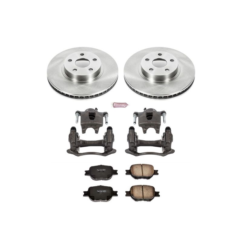 PowerStop fits Toyota 00-02 Celica Front Autospecialty Brake Kit w/Calipers