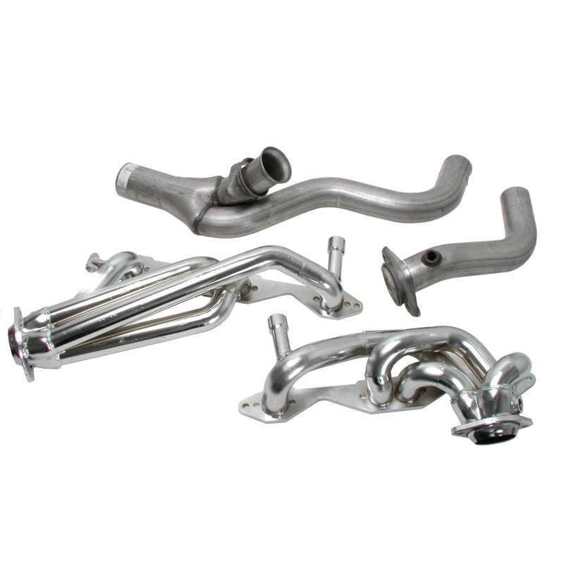 BBK 15670 Camaro Firebird LT1 Shorty Tuned Length Exhaust Headers - 1-5/8 Silve
