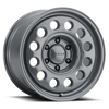 Nomad N501UG-78580+25 N501UG Convoy 17x8.5in / 8x165.1 BP / 25mm Offset / 130.81mm Bore - Gloss Grey Wheel