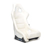 NRG FRP-302WT-V FRP Bucket Seat White Vinyl Material (Large)