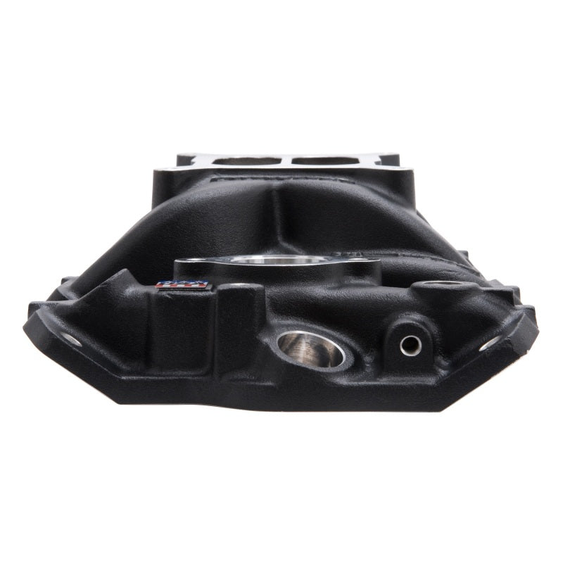 Edelbrock 27033 Intake Manifold Perf Eps fits SBC w/ Oil Fill Tube and Breather Black