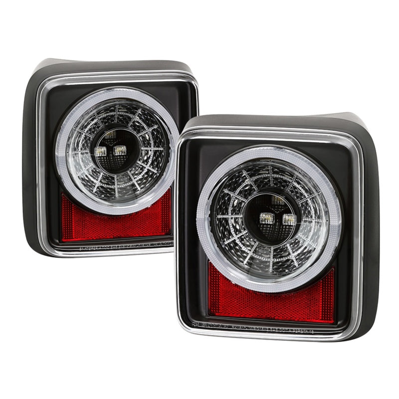 Spyder 5086174 fits Jeep 19-20 Wrangler - Full LED Tail Lights - Seq Turn Signa
