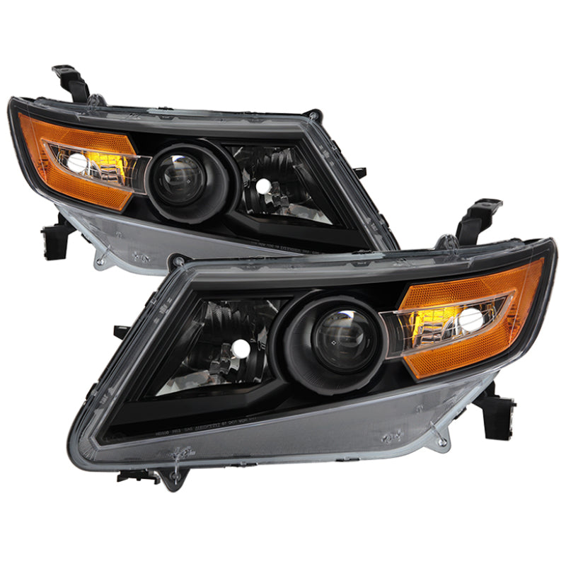 SPYDER 9035333 xTune fits Honda Odyssey Halogen Models OEM Style Headlight Black