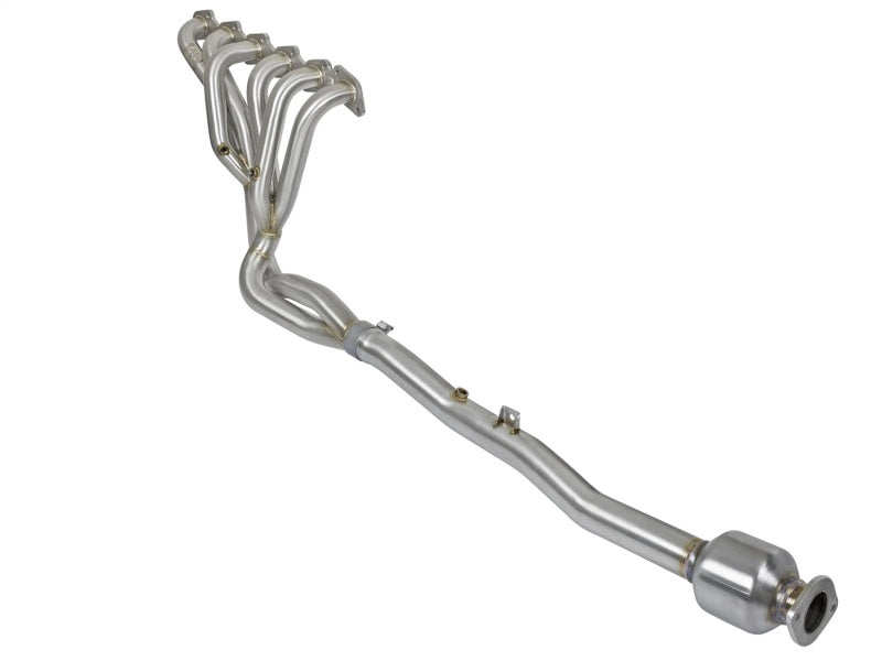 AFE 48-36105-YC Twisted Steel Long Tube Header & Connection Pipes (Street Serie