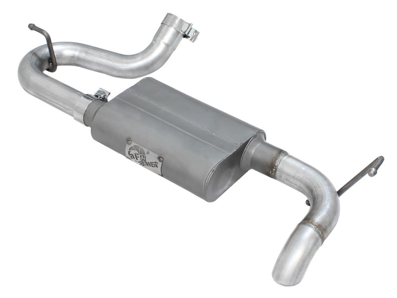 AFE 49-08046 on Exhaust System Axle Back Aluminized Hi-Tuck 07-17 fits Jeep Wra