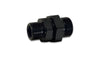 Vibrant 16981 -8AN to -6AN ORB Male to Male Union Adapter - Anodized Black