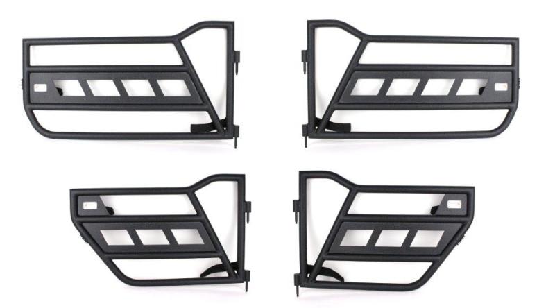 Fishbone Offroad FB24022 fits Jeep 07-18 Wrangler JK 4 Door Front/Rear Tube Doo