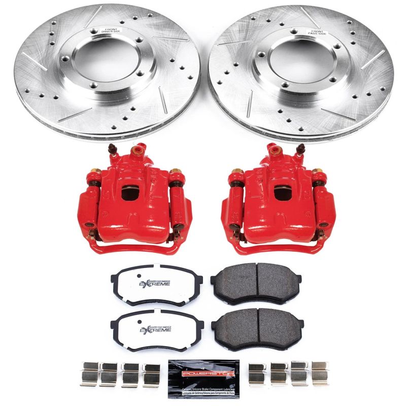 PowerStop KC1232 fits Toyota Tacoma Front Z36 Truck & Tow Brake Kit w/Calipers