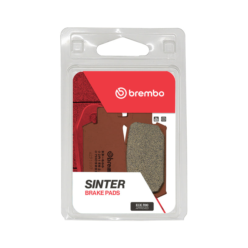 Brembo OE 07HO58SD 05 14 fits Honda TRX all models 500cc Sinter Brake Pad - Fron
