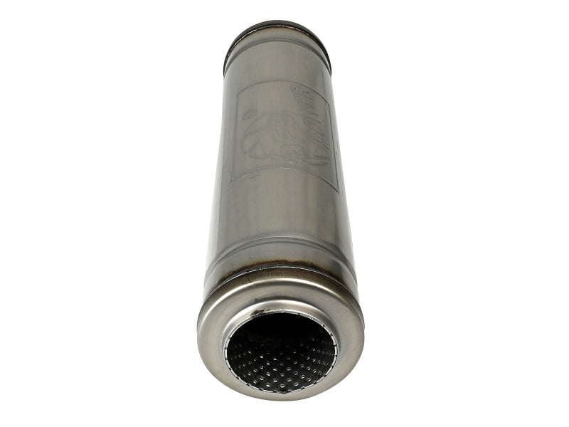 AFE 49M30050 orce-Xp 409 SS Muffler 3in Center/Center 18in L X 5in Dia - Round