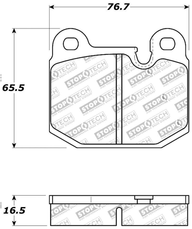 Stoptech 309.0174 Performance Brake Pads