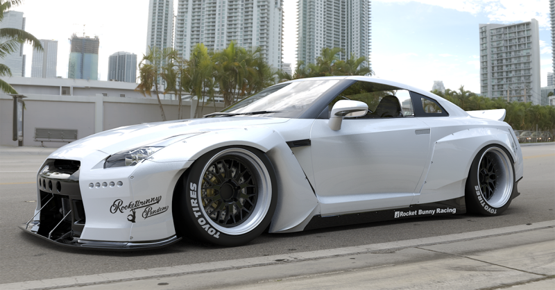 GReddy 17020600 09+ fits Nissan GT-R R35 Full Pandem Wide-Body Aero Kit w/o Wing