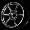 Advan YA47G35AHBR RG-4 17x8.0 / +35 Offset / 4x100 / 63mm Bore / Racing Hyper Black and Ring